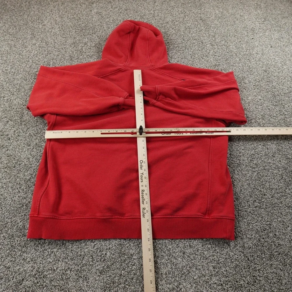 VTG Ohio State Buckeyes Hoodie Mens L‎ Red NCAA Football Nike Sweatshirt Y2K 00s